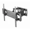 Soporte de pared para TV GEMBIRD WM-70ST-01 para pantallas de 37 inch–70 inch, inclinación 0° a -20°, giro ±60°, VESA 200×200–600×400, máx. 35 kg, Negro