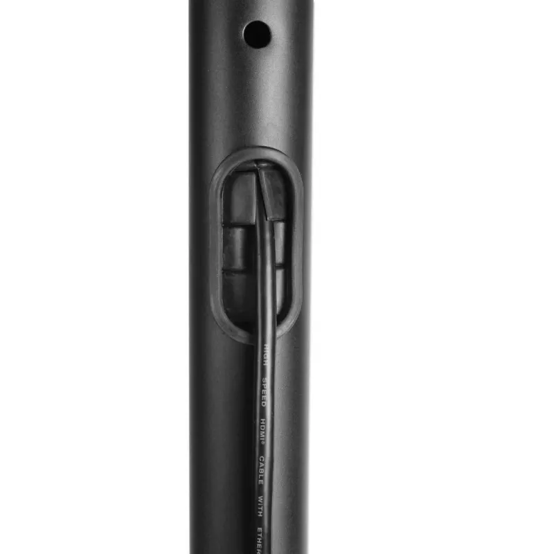 Soporte carro móvil para TV y monitor MANHATTAN 461238, móvil, negro, altura 1803 mm, VESA 200x200–600x400, máx. 50 kg