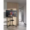 Soporte carro móvil para TV y monitor MANHATTAN 461238, móvil, negro, altura 1803 mm, VESA 200x200–600x400, máx. 50 kg