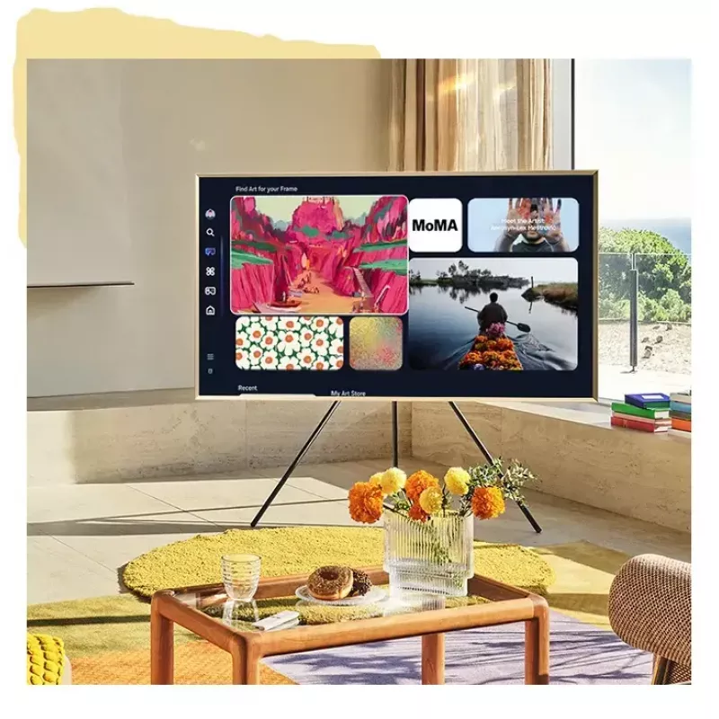Televisor Samsung QE65LS03FAUXXH 65 inch The Frame QLED 4K HDR Smart TV, 3840×2160, Tizen, 120Hz