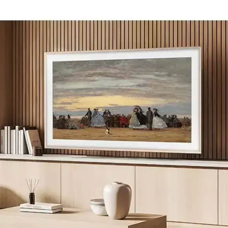 Televisor Samsung QE65LS03FAUXXH 65 inch The Frame QLED 4K HDR Smart TV, 3840×2160, Tizen, 120Hz
