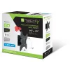 Soporte de pared Techly 19-37 inch para TV LED-LCD, inclinable, orientable 1 eje, negro ICA-LCD 2900B