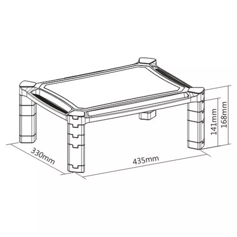 Soporte inteligente ajustable en altura Techly ICA-MS 401