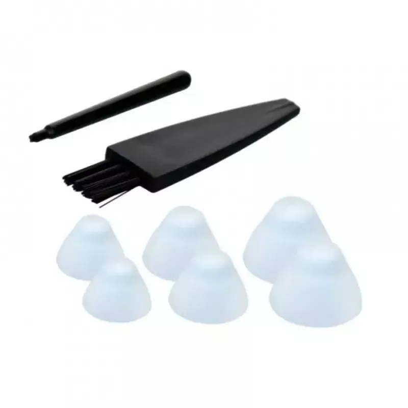 Amplificador de sonido Haxe JH-A39 in-ear, recargable, ganancia 35 dB, 400–4500 Hz, 6 niveles de volumen, estuche de carga