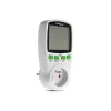 Vatímetro GreenBlue GB202 medidor de potencia 0–9999 W, 3600 W máx., 220–240 V, 16 A, pantalla LCD