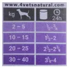 4VETS Natural Gastro Intestinal comida húmeda para perros, 400 g