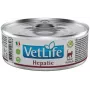 Comida húmeda para gatos Farmina Vet Life Natural Diet Cat Hepatic 85 g — apoyo hepático, pollo, sin cereales, adulto