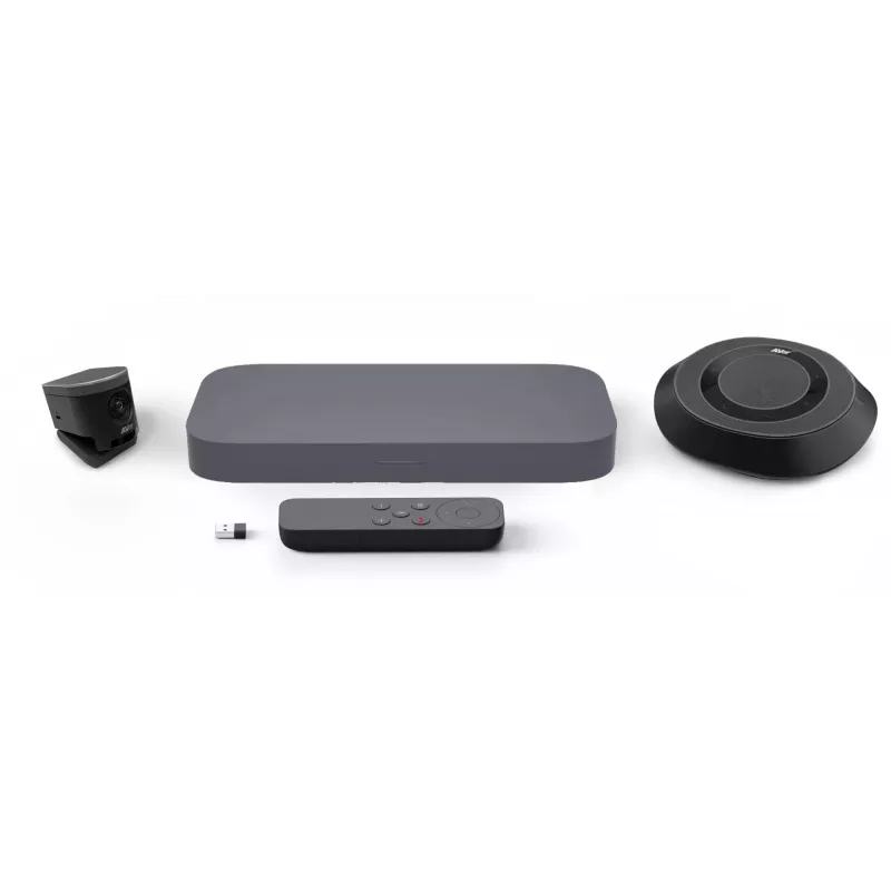Kit de videoconferencia ASUS Google Meet GQE20A-G5003UN Small/Medium Room Kit, cámara ePTZ UHD, altavoz manos libres, consola táctil
