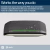 Altavoz HP Poly Sync 10 + cable USB-A a USB-C, PC, negro, 0,715 m, Windows 10, Windows 11, MacOS, 100–7800 Hz