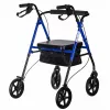 Andador de rehabilitación ActionMed CH100AM ligero de aluminio con cuatro ruedas