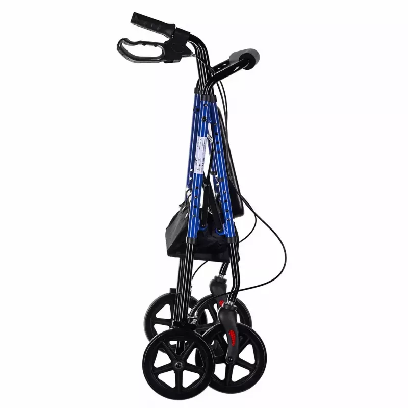 Andador de rehabilitación ActionMed CH100AM ligero de aluminio con cuatro ruedas
