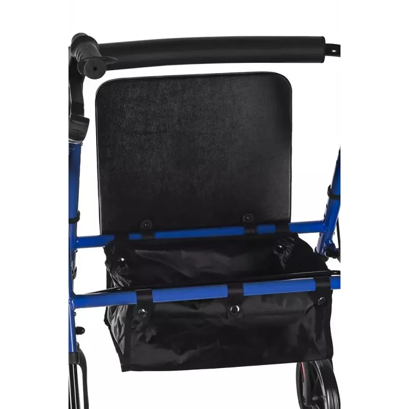 Andador de rehabilitación ActionMed CH100AM ligero de aluminio con cuatro ruedas
