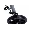 Andador MDH PPC035 / andador con asiento y cesta, aluminio, plegable, carga máx. 136 kg