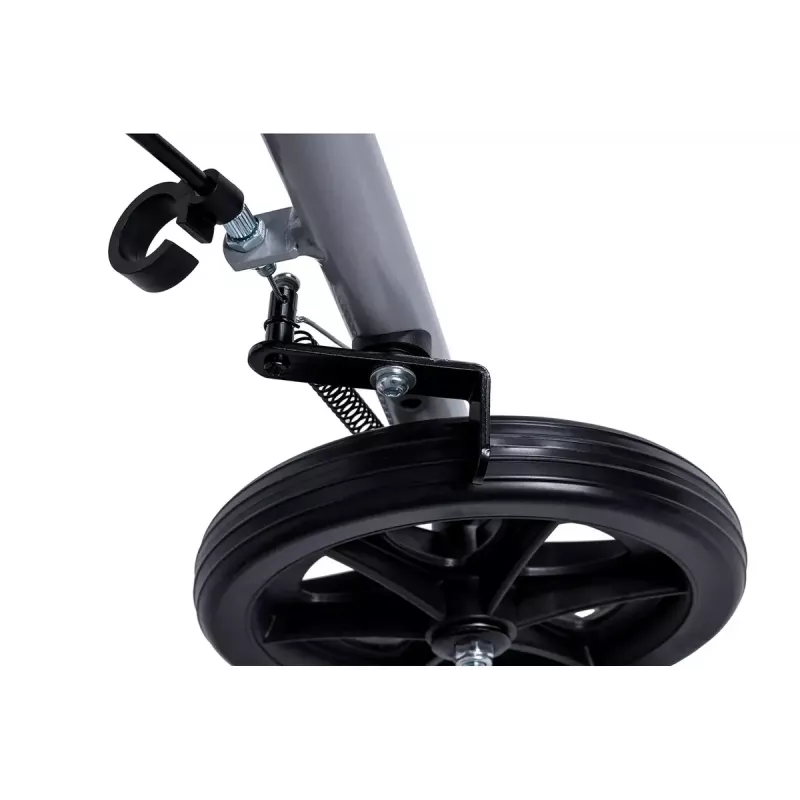 Andador MDH PPC035 / andador con asiento y cesta, aluminio, plegable, carga máx. 136 kg