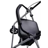 Andador MDH PPC035 / andador con asiento y cesta, aluminio, plegable, carga máx. 136 kg