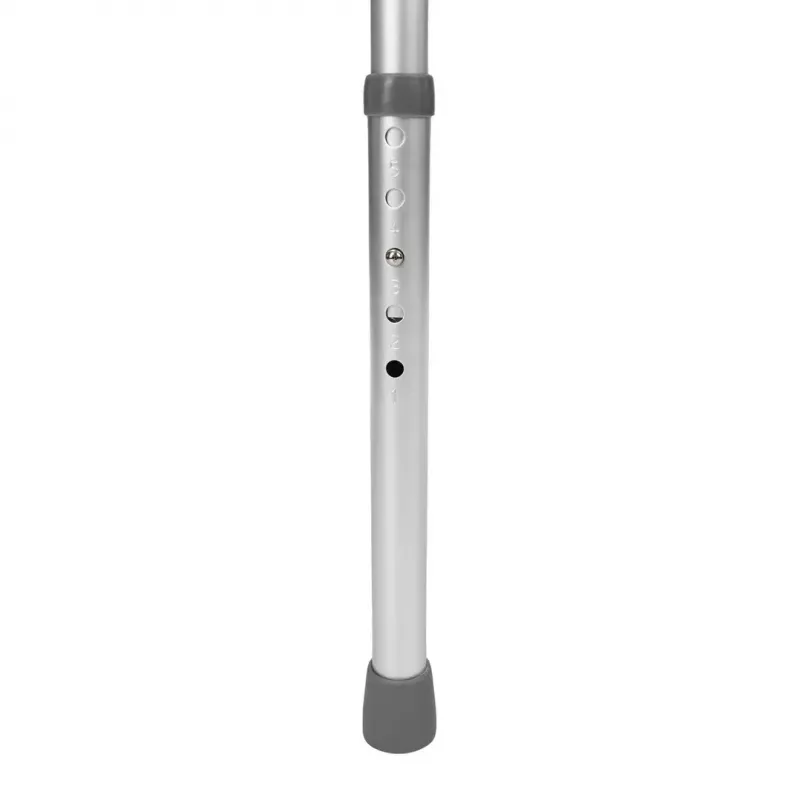 TIMAGO JMC-C3223 andador de cuatro ruedas con frenos, plateado