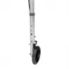 TIMAGO JMC-C3223 andador de cuatro ruedas con frenos, plateado