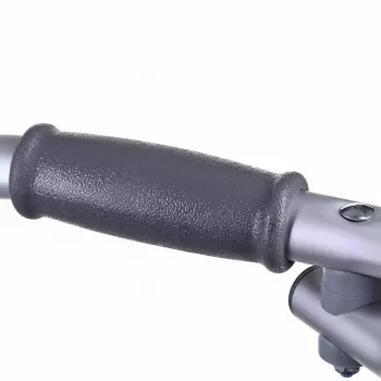 Andador VITEA CARE VCBP0031 aluminio, altura ajustable 82–100 cm, ancho 600 mm, carga máx. 110 kg, ruedas de 12 cm