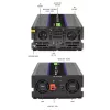 Inversor QOLTEC Monolith 6000 MS 12V a 230V 6000W