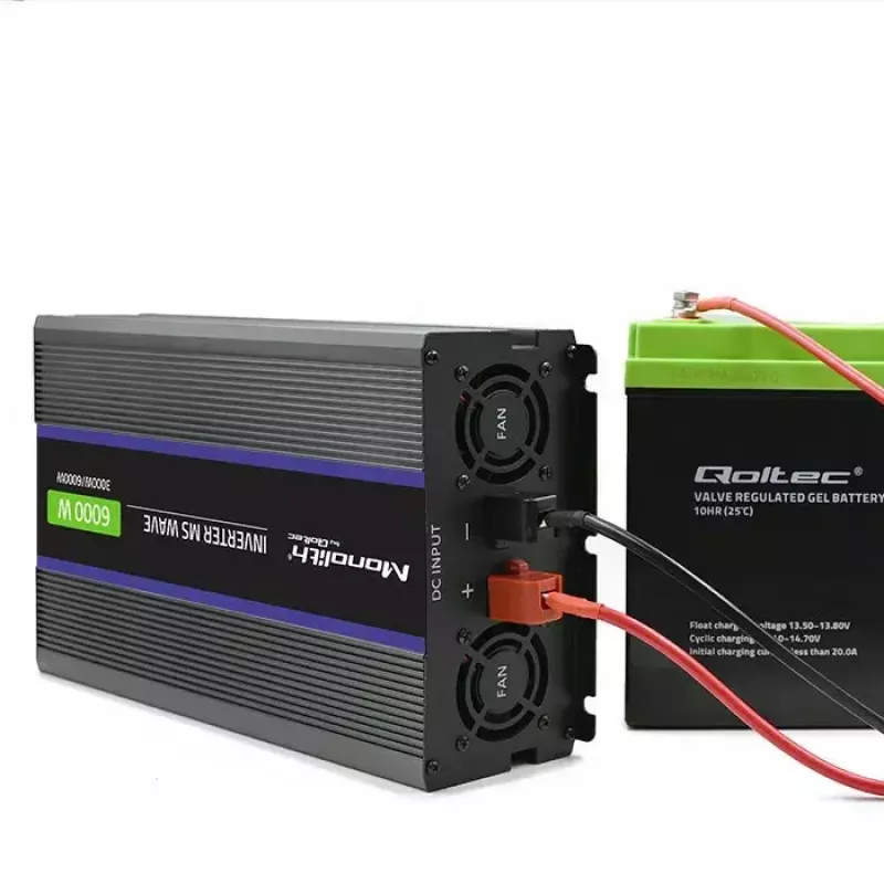 Inversor QOLTEC Monolith 6000 MS 12V a 230V 6000W