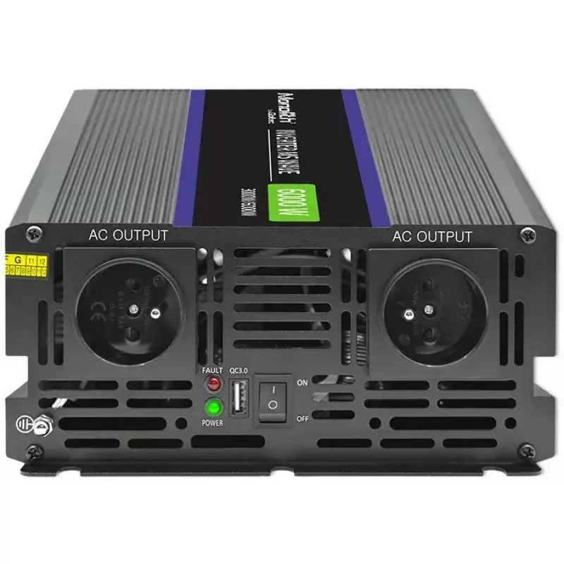 Inversor QOLTEC Monolith 6000 MS 12V a 230V 6000W