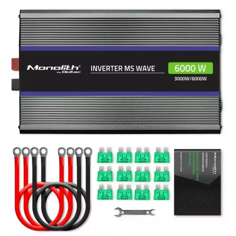 Inversor QOLTEC Monolith 6000 MS 12V a 230V 6000W