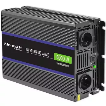 Inversor QOLTEC Monolith 6000 MS 12V a 230V 6000W