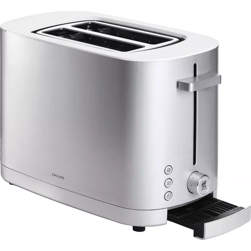 Tostadora ZWILLING 53008-000-0 — 2 rebanadas 1000 W, acero inoxidable satinado