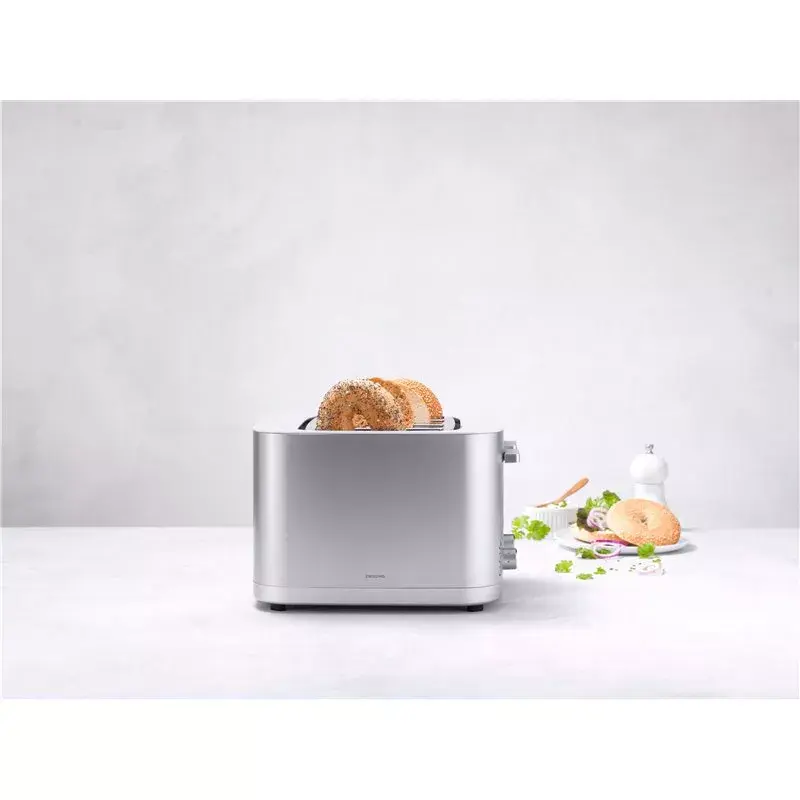 Tostadora ZWILLING 53008-000-0 — 2 rebanadas 1000 W, acero inoxidable satinado