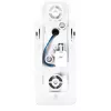 Satel OPAL Plus detector de movimiento de exterior de doble tecnología, blanco