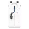 Satel OPAL Plus detector de movimiento de exterior de doble tecnología, blanco