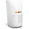 Satel OPAL Plus detector de movimiento de exterior de doble tecnología, blanco