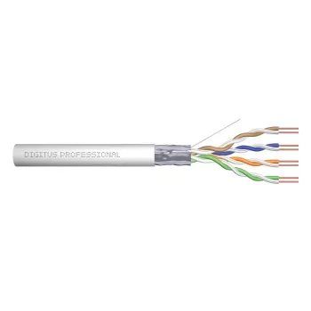 Cable de instalación DIGITUS - Cat 5e - F/UTP - AWG 24/1 - 305 m - gris