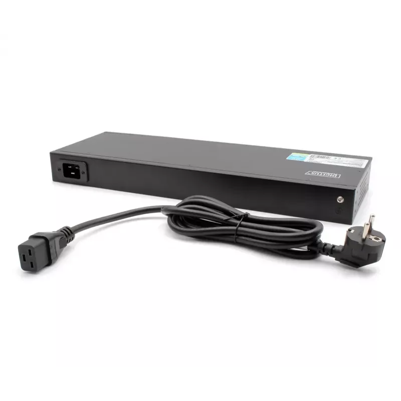 Unidad de distribución de energía PDU Digitus DN-DP-H-1-8C13 1U negra 16A