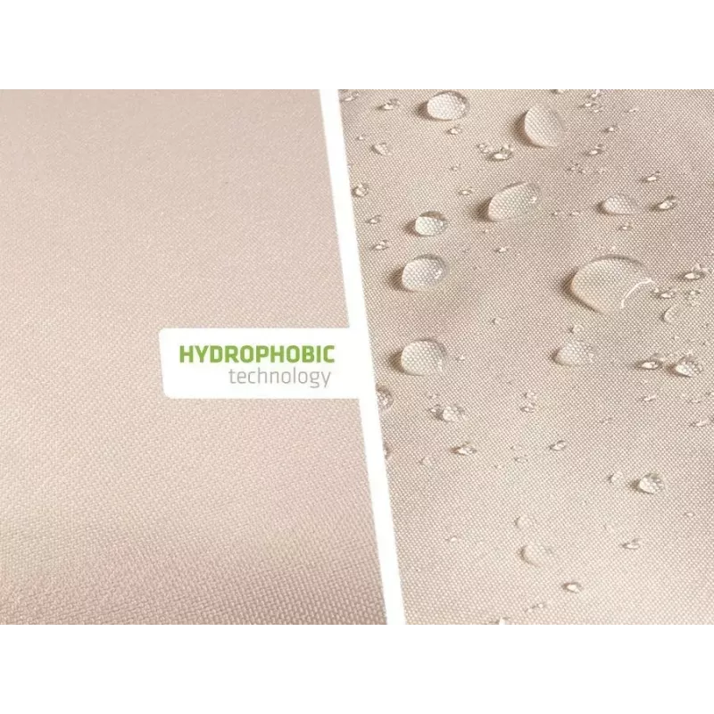 Sombrilla de jardín GreenBlue GB504 4x4 m crema