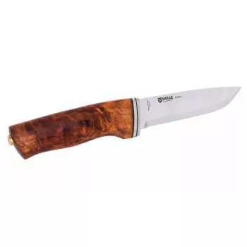 Cuchillo de supervivencia fijo HELLE Alden #76 — hoja de 10,4 cm, full tang