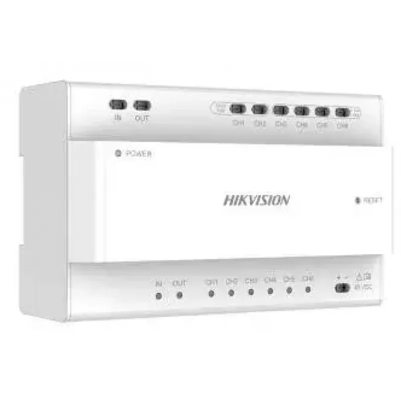 Hikvision DS-KAD7060EY distribuidor de vídeo de 2 hilos, 143x66x92 mm, blanco