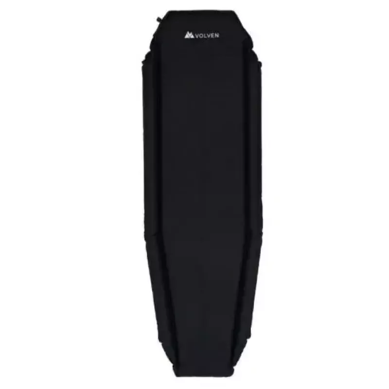Esterilla de dormir Volven autoinflable Ultralight Plus negra – esterilla de camping ligera y compacta