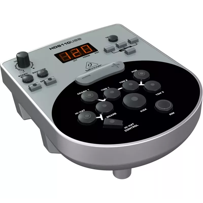 Behringer XD8USB batería electrónica, negro