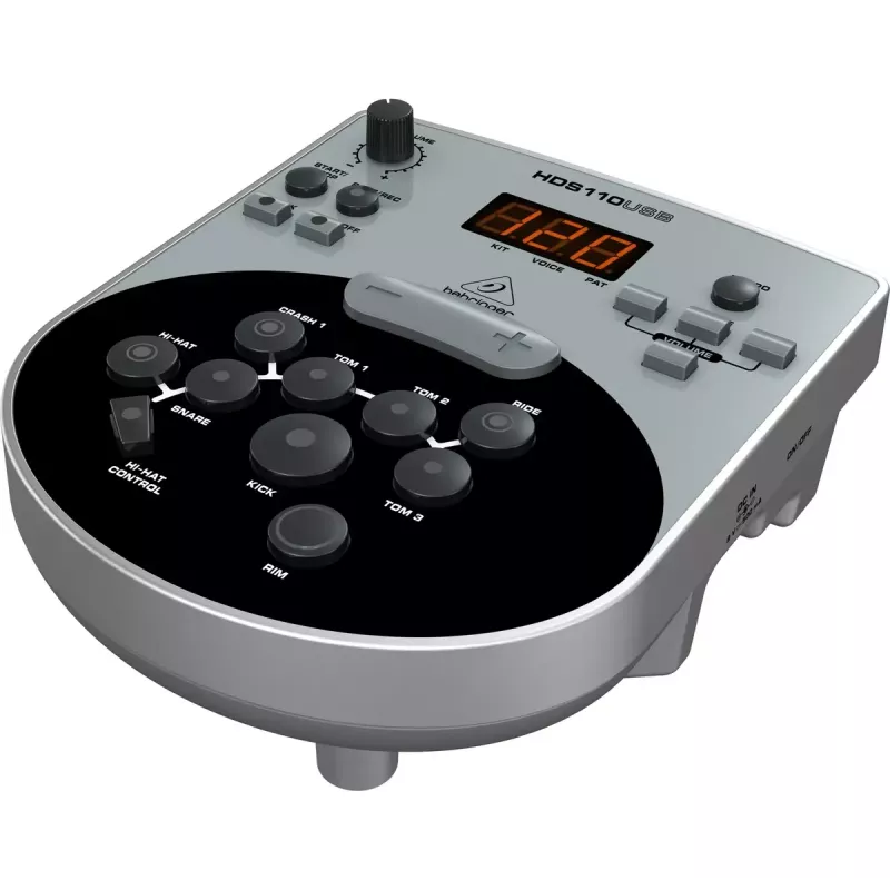 Behringer XD8USB batería electrónica, negro