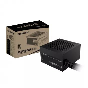 Fuente de alimentación GIGABYTE P550SS – PCIe 5.0, 80 PLUS Silver, 120mm GP-P650SS EU