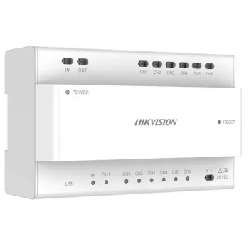 Distribuidor de vídeo Hikvision DS-KAD706Y-S 6 canales 1HE montaje en rack