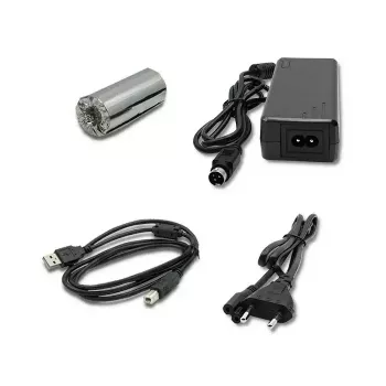 Impresora térmica de etiquetas QOLTEC 50256 con interfaz USB – impresora POS compacta