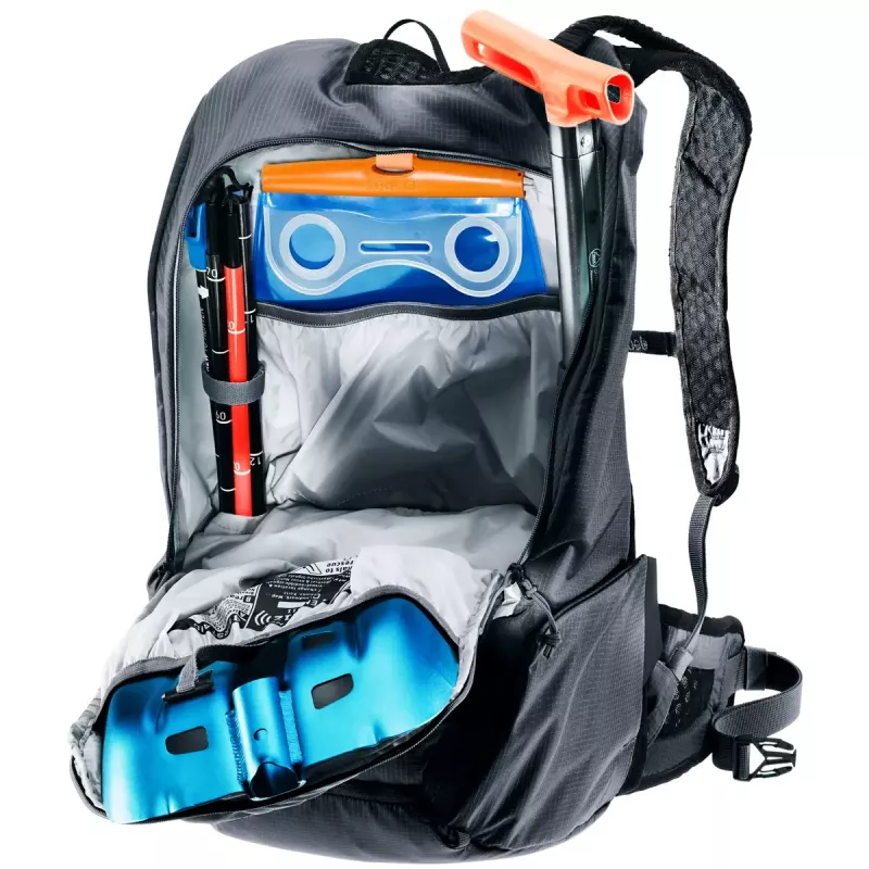 Mochila deportiva Deuter Updays 20 negra poliamida 490mm de altura