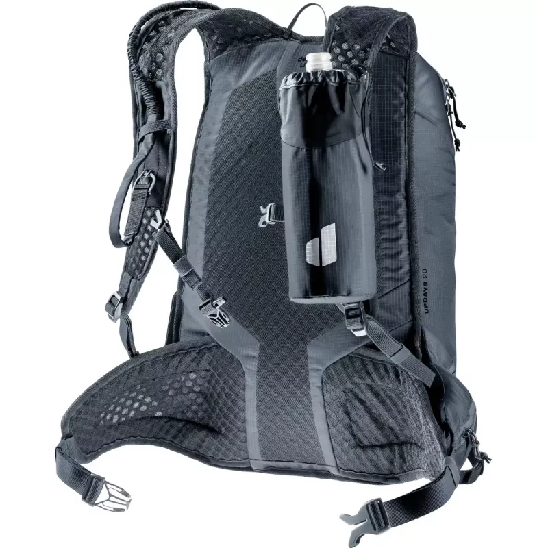 Mochila deportiva Deuter Updays 20 negra poliamida 490mm de altura