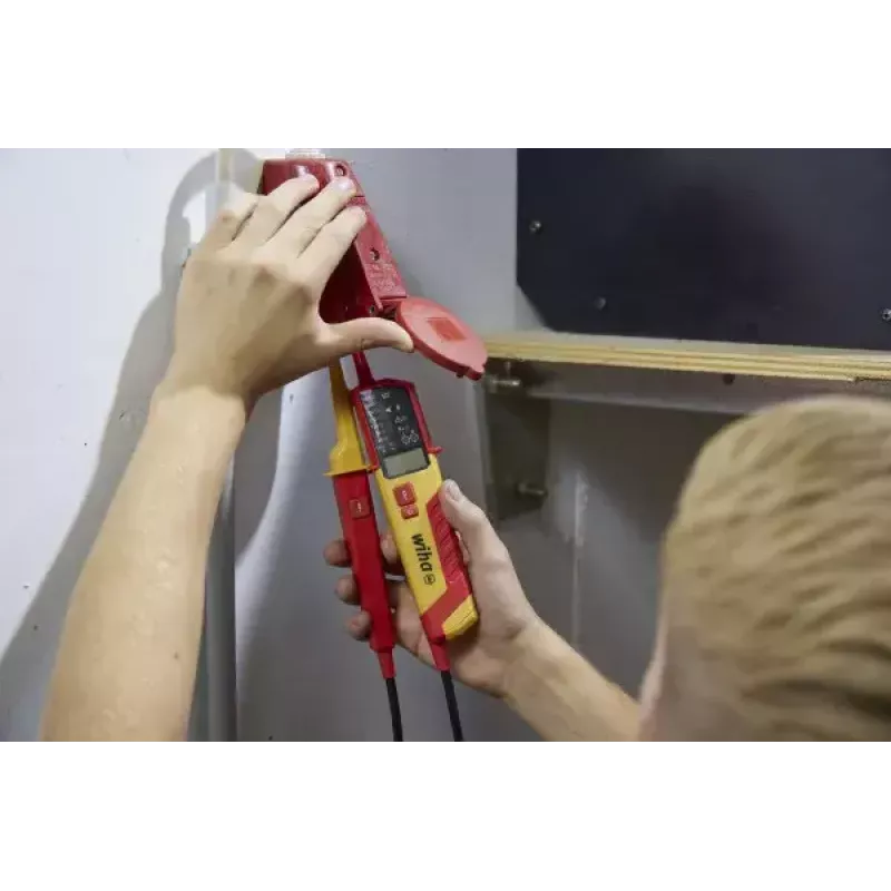 Destornillador comprobador de tensión Wiha 45217 rojo amarillo