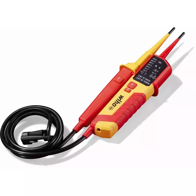 Destornillador comprobador de tensión Wiha 45217 rojo amarillo