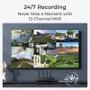 Reolink NVS12W NVR Wi-Fi 6 de 12 canales con soporte 16MP y HDD de 2TB