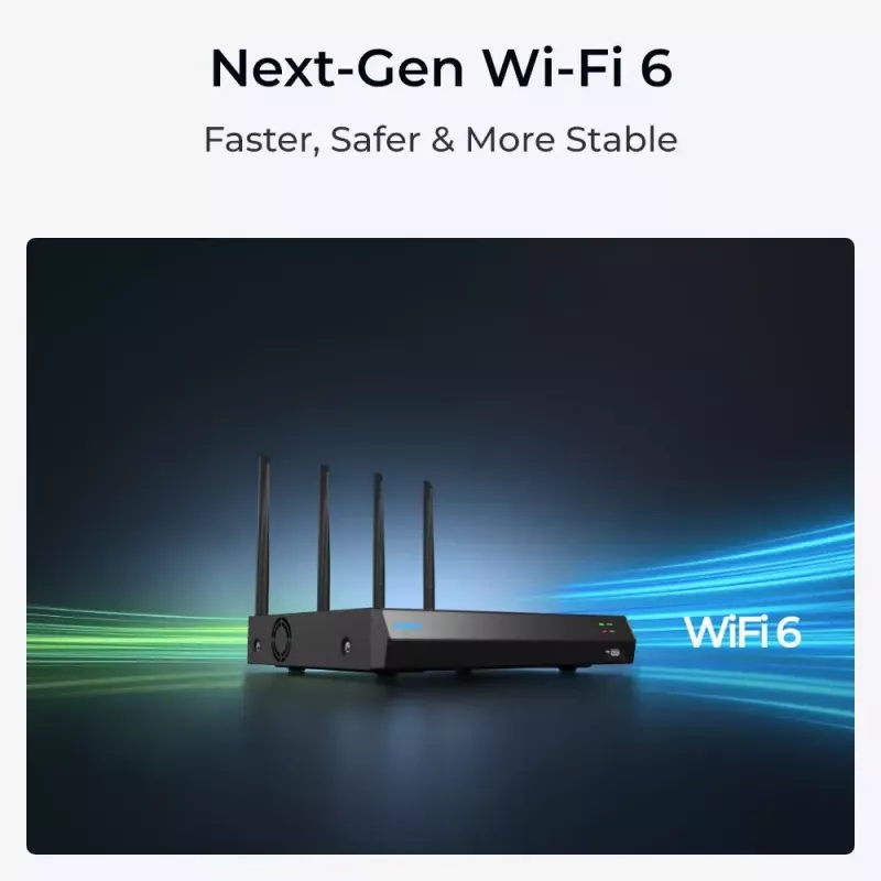 Reolink NVS12W NVR Wi-Fi 6 de 12 canales con soporte 16MP y HDD de 2TB