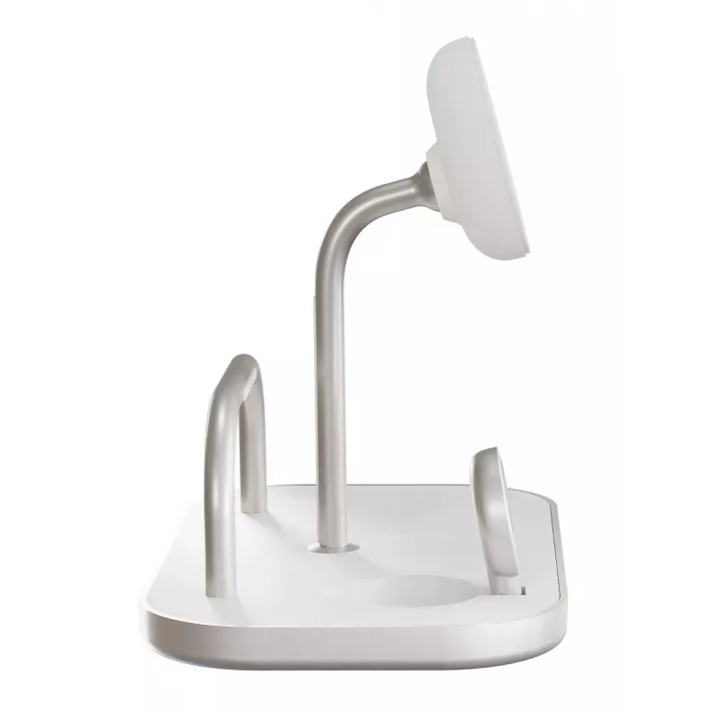 Cargador portátil ZENS ZEDC29W/00 carga rápida inalámbrica plateado blanco